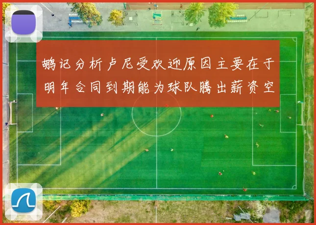 鹕记分析卢尼受欢迎原因主要在于明年合同到期能为球队腾出薪资空间