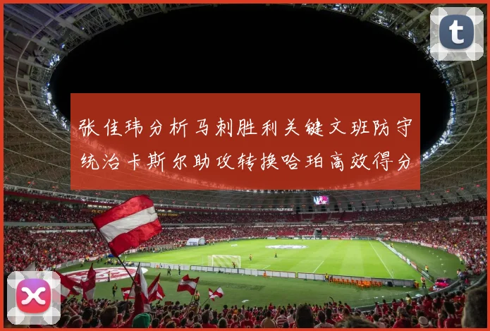 张佳玮分析马刺胜利关键文班防守统治卡斯尔助攻转换哈珀高效得分
