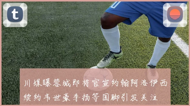 川媒曝蓉城即将官宣约翰阿洛伊西续约韦世豪李扬等国脚引发关注